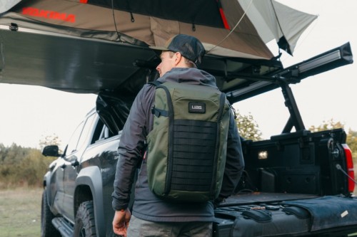 Urban Armor Gear 984174117297 plecak Plecak podróżny Oliwkowy, Pomarańczowy Nylon
