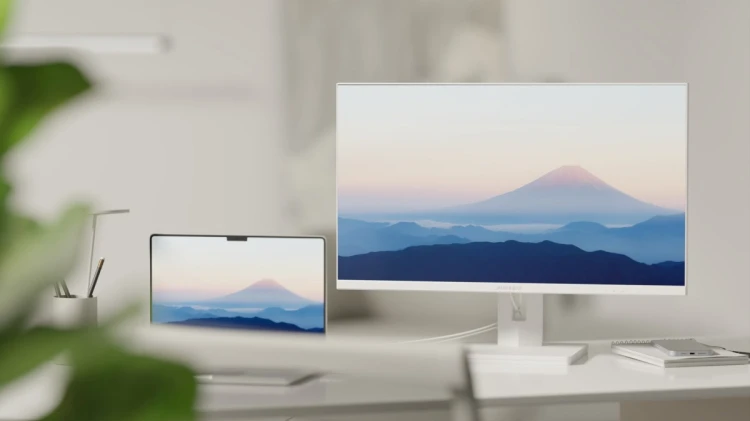 Monitor JAPANNEXT 68,5 cm JN-IPS270UHD60F-C65W-HSP-W HDMI/DP UHD