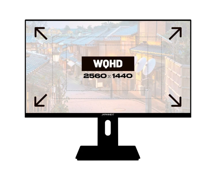 Monitor JAPANNEXT 68.5cm JN-27IPS4FLWQHDR-HSP 16:9 HDMI/DP WQHD