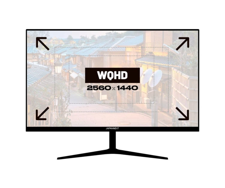 Monitor JAPANNEXT 68,5 cm JN-IPS27WQHDR-C65W 16:9 HDMI/DP WQHD