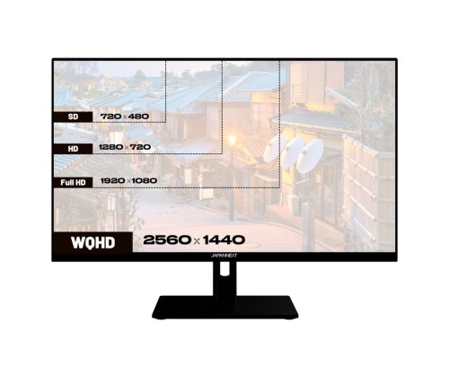 Monitor JAPANNEXT 68,6cm JN-IPS27WQHDR-C65W-FLD-T HDMI/DP Touch WQHD