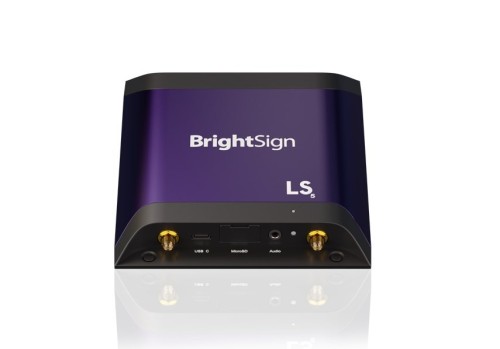 BrightSign LS425 odtwarzacz multimedalny Czarny, Fioletowy Full HD Wi-Fi