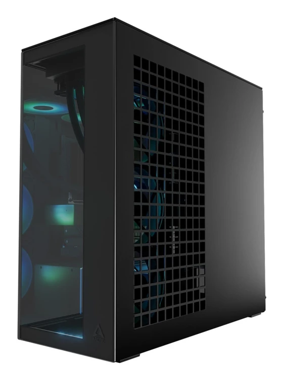 Obudowa Arctic Xtender Schwarz Glasfenster ohne GPU mount