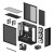 Obudowa Arctic Xtender Schwarz z oknem z GPU mountem