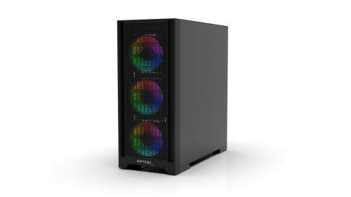 Inca EMG-17XB zabezpieczenia & uchwyty komputerów Midi Tower Czarny