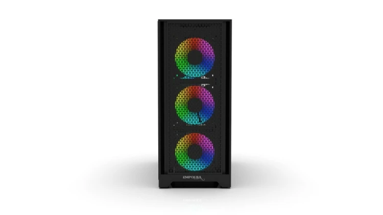 Inca EMG-17XB zabezpieczenia & uchwyty komputerów Midi Tower Czarny