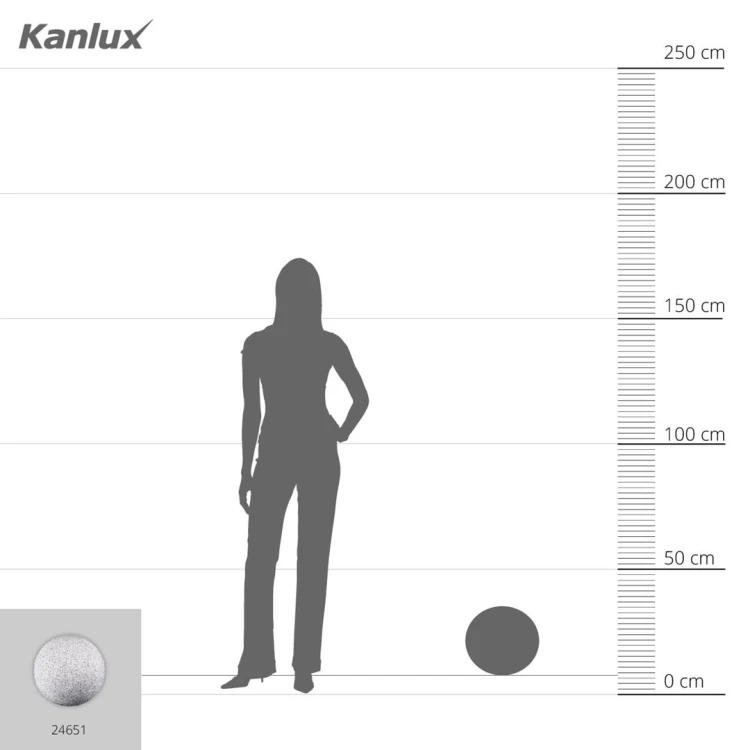 Kanlux S.A. 24651 oświetlenie zewnętrzne E27 LED 25 W