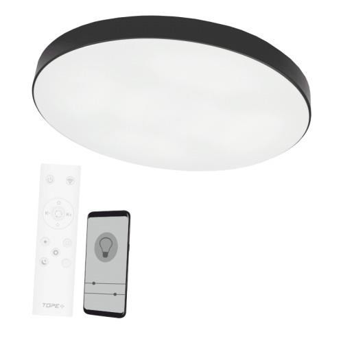 Lampa sufitowa Boston 2x60W D80RC LED czarna