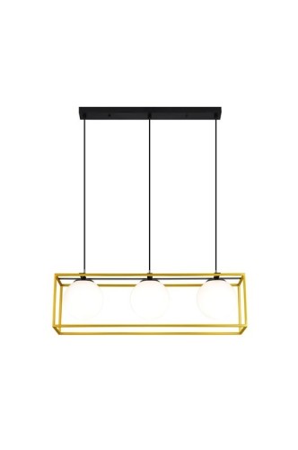 PENDANT LIGHT DRIFT 3XE14 GOLD