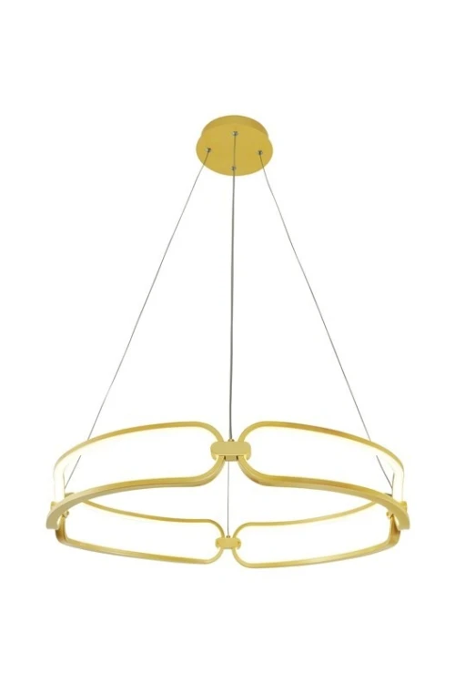 Lampa wisząca LED FIRAT 4000K w kolorze złotym