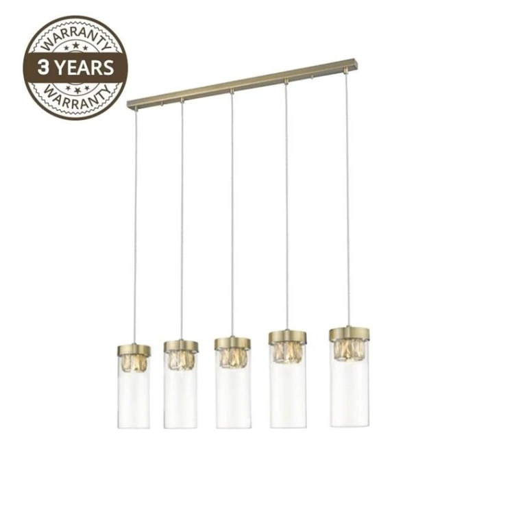 Lampa wisząca PORTO 20101AB-5F 5x25W G9