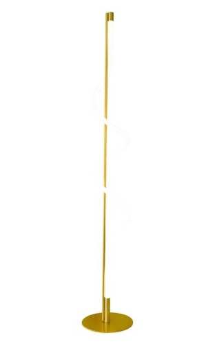 Lampa LED podłogowa w kolorze złotym Tigris 4000K