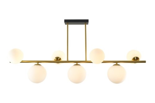 Lampa wisząca na szynie H52CM 7XG9 kolor złoty