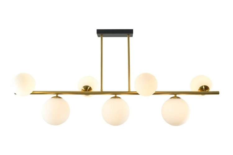 Lampa wisząca na szynie H52CM 7XG9 kolor złoty