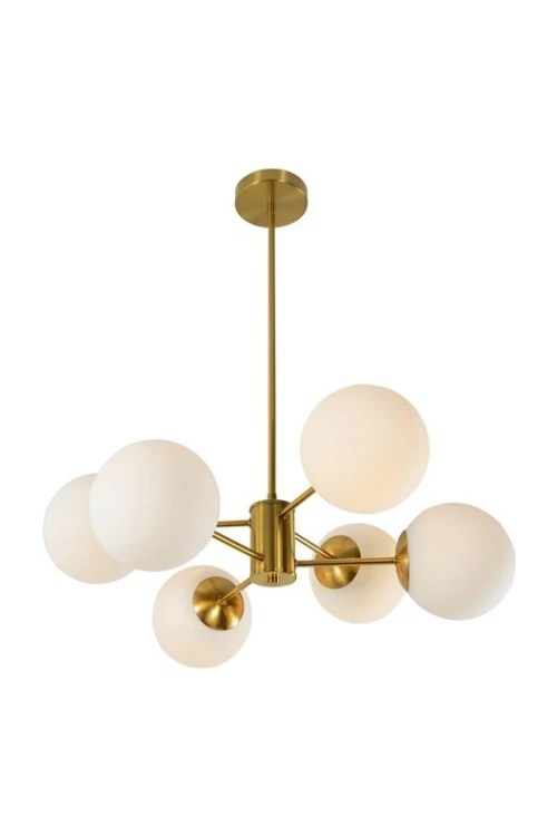 PENDANT LIGHT RAILE 6XE27 GOLD