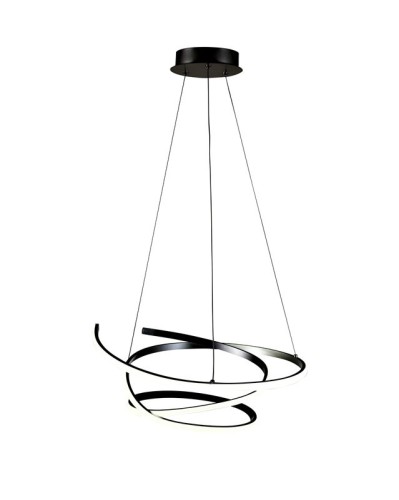 PENDANT LED LIGHT SIBIU 42W 4000K BLACK