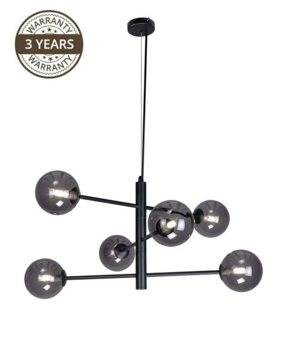 Lampa wisząca Bolero H1333-6-SM 6x9W G9