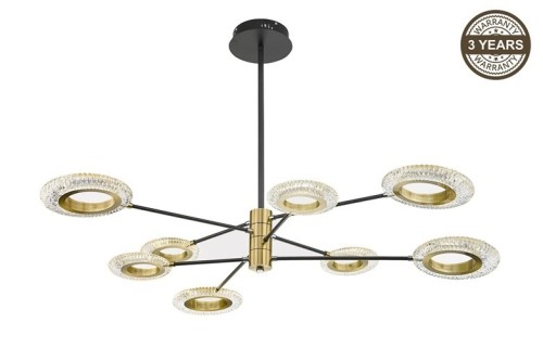 Lampa wisząca LED model A2333-8, 110CM, 64W
