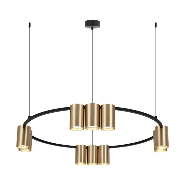 Lampa wisząca PORI 10XGU10 ML0375 Złoty