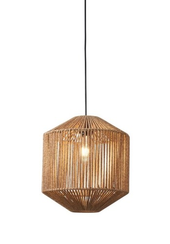 PENDANT LIGHT ARRA D32 E27 LIGHT BROWN