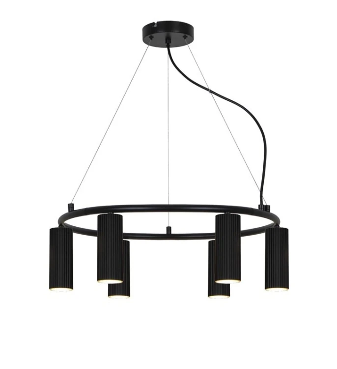 PENDANT LIGHT ICEL 6XGU10 BLACK