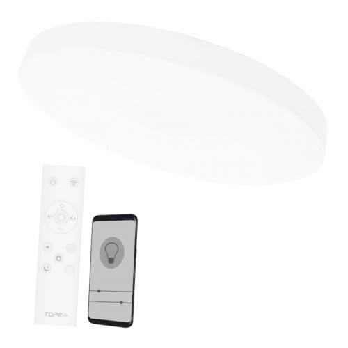 PLAFOND BOSTON2X48W D60 RC 7200LMLED