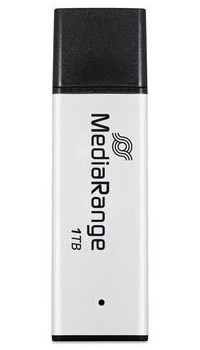 MediaRange MR1905-1 pamięć USB 1 TB USB Typu-A 3.2 Gen 1 (3.1 Gen 1) Czarny, Srebrny