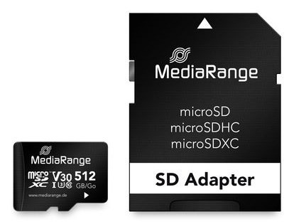MediaRange MR947 pamięć flash 512 GB MicroSDXC UHS-I Klasa 10