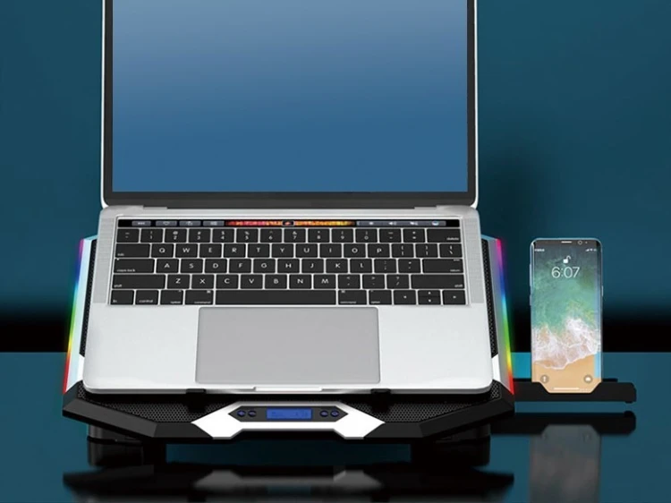 Conceptronic THYIA01B podkładka chłodząca do laptop 43,2 cm (17") Szary