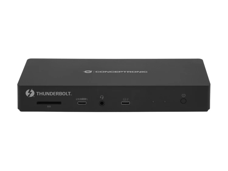 Stacja dokująca CONCEPTRONIC 13-1 USB-C->HDMI/2xUSB-A/2xUSB-C/+ 96W bk