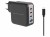 CONCEPTRONIC Ładowarka 4Port GaN 3xUSB-C/1xA 100WPD3.0/PPS sw