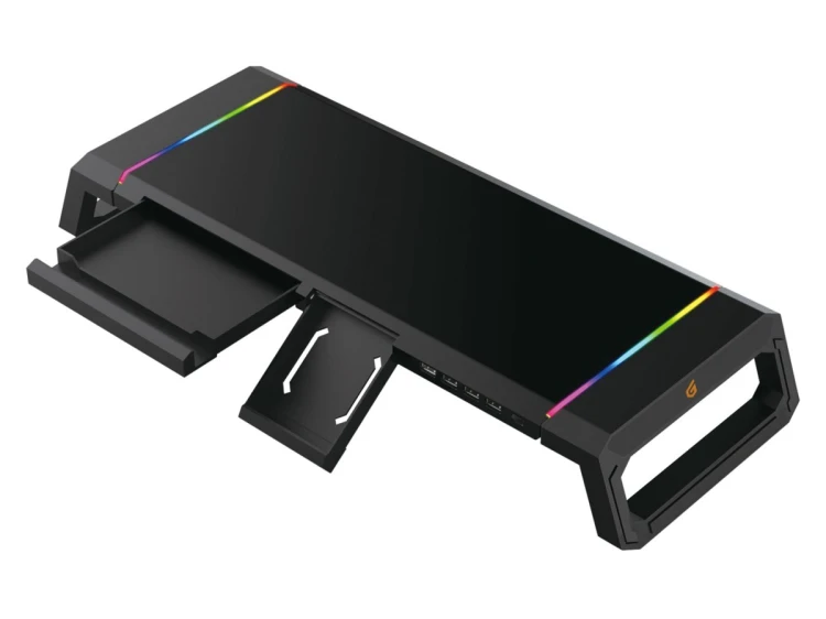 Conceptronic THORNE01B uchwyt / stojak do monitorów Biurko Czarny