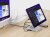 Uchwyt na tablet CONCEPTRONIC ze stacją dokującą 8 w 1 srebrny
