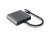 Conceptronic DONN13G stacja dokująca Przewodowa USB 3.2 Gen 1 (3.1 Gen 1) Type-C Szary