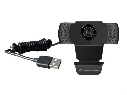 Conceptronic AMDIS kamera internetowa 2 MP 1920 x 1080 px USB 2.0 Czarny