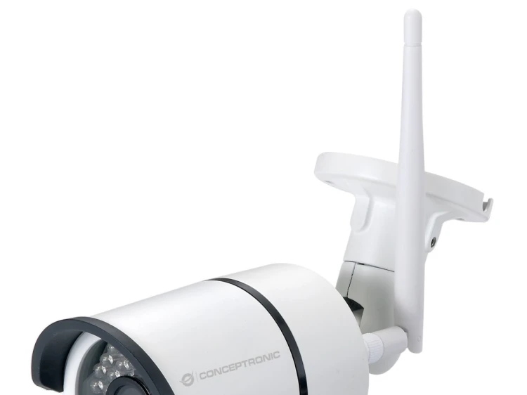 Bezprzewodowa kamera IP w chmurze Conceptronic JARETH HD - Sieciowa kamera bezpieczeństwa - Zewnętrzna - Odporna na warunki atmosferyczne - Kolor (dzi