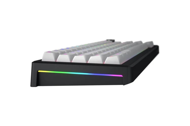 HATOR Skyfall 65 MAG ULTRA 8K klawiatura Gaming USB QWERTY US English Czarny, Biały