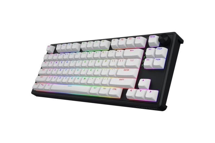 HATOR Skyfall 80 MAG ULTRA 8K klawiatura Gaming USB QWERTY US English Czarny, Biały