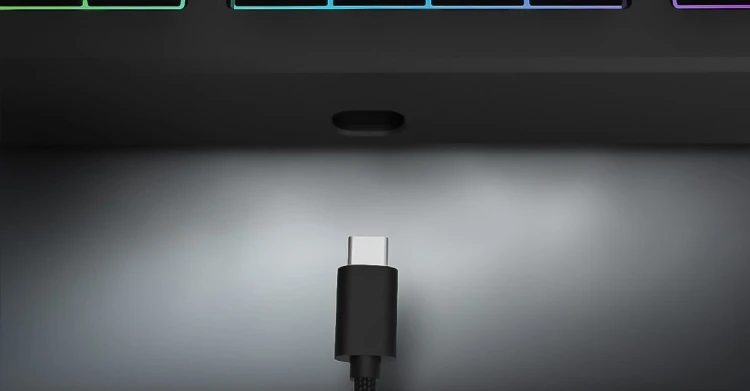 HATOR Rockfall 3 TKL Wireless klawiatura Uniwersalne USB + RF Wireless + Bluetooth QWERTY Angielski Biały