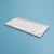 R-Go Tools Ergonomiczna R-Go Compact Break klawiatura, z oprogramowaniem do robienia przerw, QWERTZ (DE), przewodowa, biała