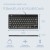 R-Go Tools Ergonomiczna R-Go Compact Break klawiatura, z oprogramowaniem do robienia przerw, QWERTY (UK), przewodowa, czarna