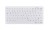 Contour Design Active Key AK-C4110 klawiatura Medyczna USB QWERTZ Niemiecki Biały