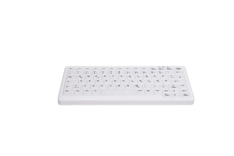 Contour Design Active Key AK-C4110 klawiatura Medyczna USB QWERTZ Niemiecki Biały