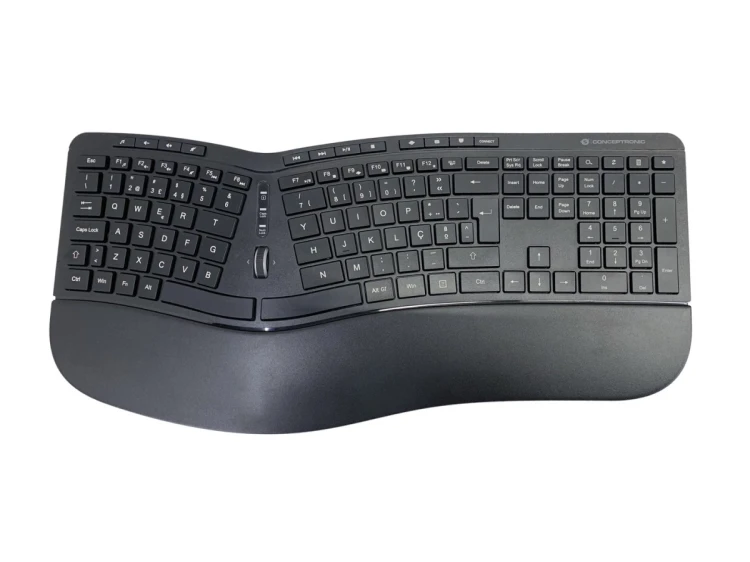 Conceptronic ORAZIO02PT klawiatura Dołączona myszka Biuro RF Wireless QWERTY Portugalski Czarny
