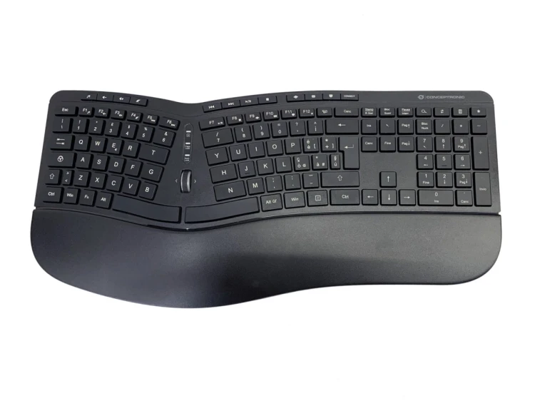 CONCEPTRONIC Klawiatura+Mysz Bezprzewodowa ERGO Layout IT