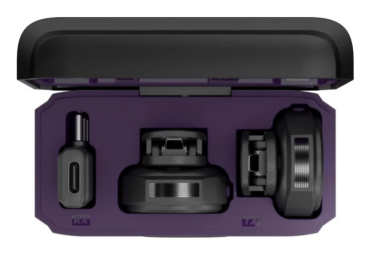 Streamplify MIC GO Czarny Mikrofon przypinany