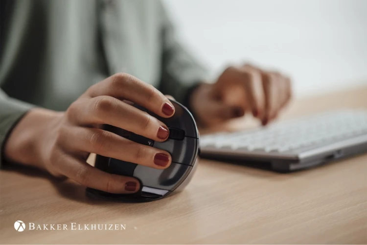 Mysz pionowa BakkerElkhuizen Evoluent D 6 Tasten medium