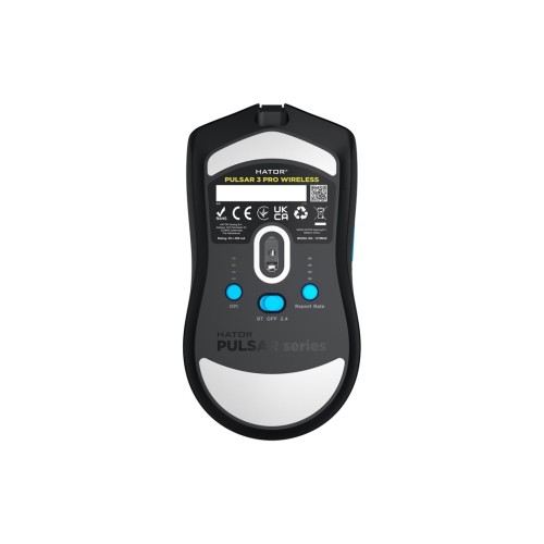 Mysz dla graczy Hator Pulsar 3 Pro Wireless czarna