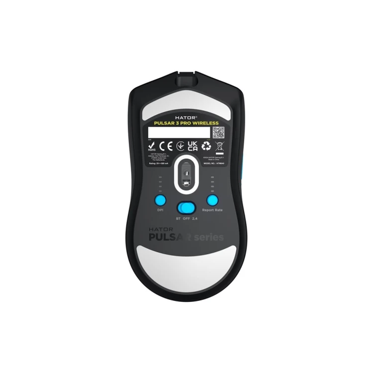 Mysz dla graczy Hator Pulsar 3 Pro Wireless czarna