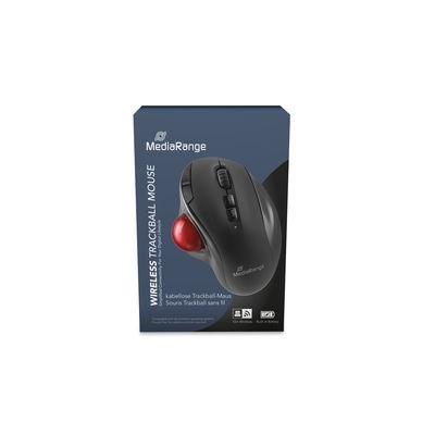 MediaRange MROS263 myszka Dom Po prawej stronie USB Type-C Manipulator kulkowy 2400 DPI